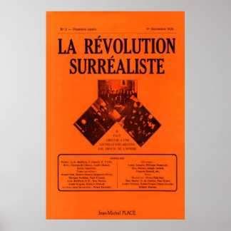 La Révolution Surréaliste 1924 POSTERAFDRUK A5 A2 Poster