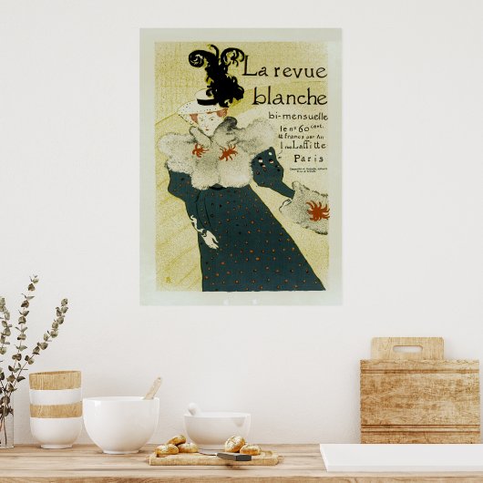 La Revue Balnche Poster (Keuken)