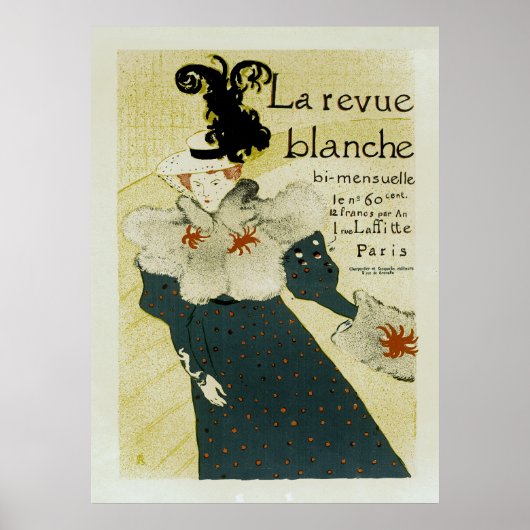 La Revue Balnche Poster (Voorkant)