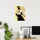LA REVUE BLANCHE Paris Magazine Toulouse Lautrec Poster (Thuiskantoor)