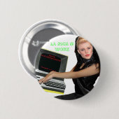 La Rich @ Work Ronde Button 5,7 Cm (Voorkant /achterkant)