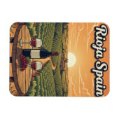 La Rioja Spanje Reizen Magneet (Horizontaal)
