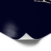 La Rioja Spanje Retro Regio Wijnstokken  Perfect Poster (Hoek)