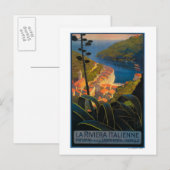 La Riviera Italienne Briefkaart (Voorkant / Achterkant)