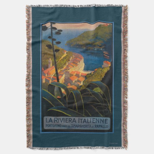 La Riviera Italienne Deken (Voorkant Verticaal)