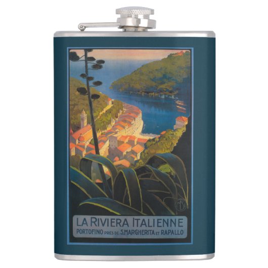 La Riviera Italienne Heupfles (Voorkant)