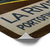 La Riviera Italienne Italië poster van vintage (Hoek)