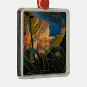 La Riviera Italienne Metalen Ornament (Rechts)