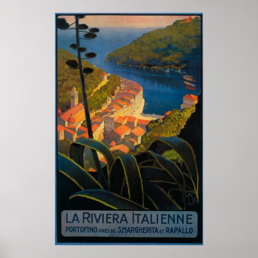 La Riviera Italienne Poster (Voorkant)