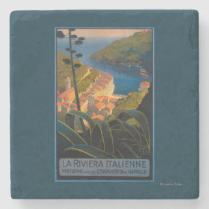La Riviera Italienne Stenen Onderzetter