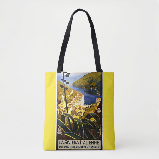 La Riviera Italienne Vintage Tas (Voorkant)