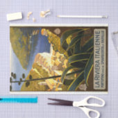 La Riviera Travel Poster debetpapier Tissuepapier (Craft)