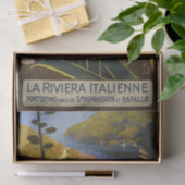 La Riviera Travel Poster debetpapier Tissuepapier (Geschenk)