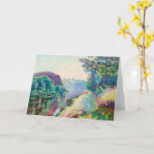 La Roche de l'Echo, Crozant | Armand Guillaumin Kaart (Gele Bloem)