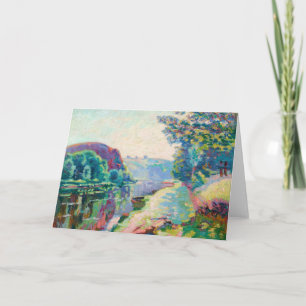 La Roche de l'Echo, Crozant   Armand Guillaumin Kaart