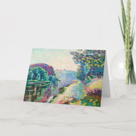 La Roche de l'Echo, Crozant | Armand Guillaumin Kaart (Voorkant)