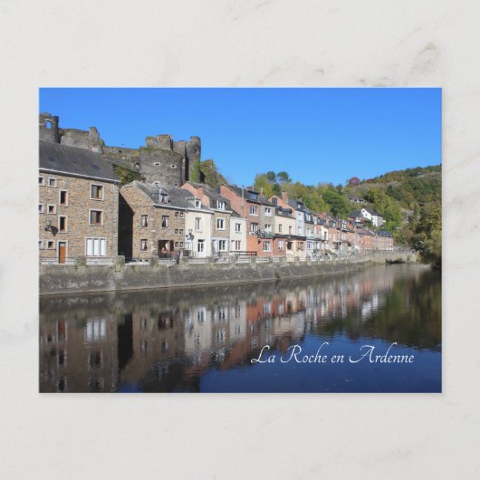 La Roche en Ardenne Uitzicht, België Briefkaart (Voorkant)