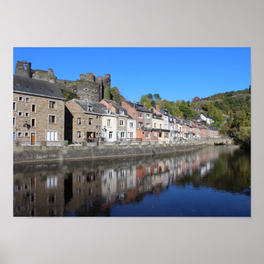 La Roche en Ardenne Uitzicht, België Poster (Voorkant)