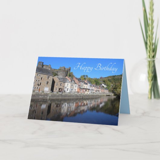 La Roche en Ardenne View, Belgium Birthday Kaart (Voorkant)
