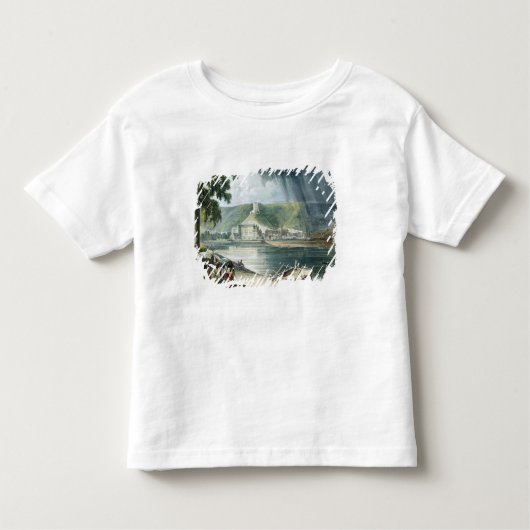 La Roche, van 'Uitzichten op de Seine', gegraveerd Kinder Shirts (Voorkant)