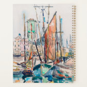 La Rochelle (1911) schilderij van Paul Signac Planner (Achterkant)