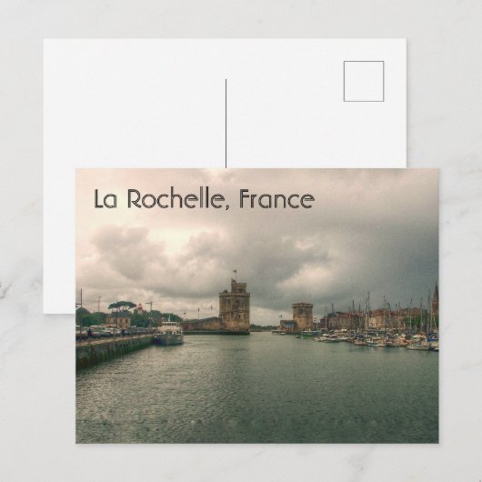 La Rochelle, Frankrijk Briefkaart (Voorkant / Achterkant)