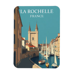 La Rochelle Frankrijk Reissouvenir Magneet