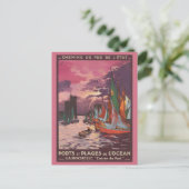  La Rochelle Frankrijk Treinreizen Briefkaart (Staand voorkant)