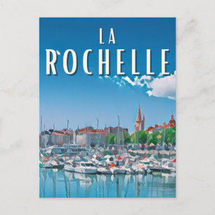 La Rochelle Photo Vintage Briefkaart