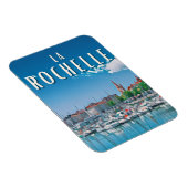 La Rochelle Photo Vintage Magneet (Rechterzijde)