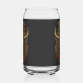 La Roja Spanje Stier Voetbal Fan Blikvorm Glas (Rechts)