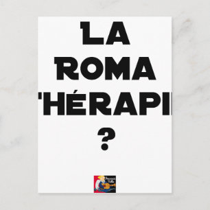 La Roma Thérapie - Jeux de Mots - Francois Ville Briefkaart