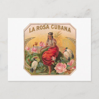 La Rosa Cubana Diseño Cuba Briefkaart