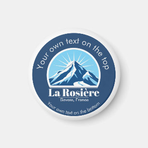 La Rosière Savoie Frankrijk skioord souvenir Magneet