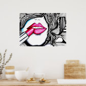 La Rouge Poster (Keuken)