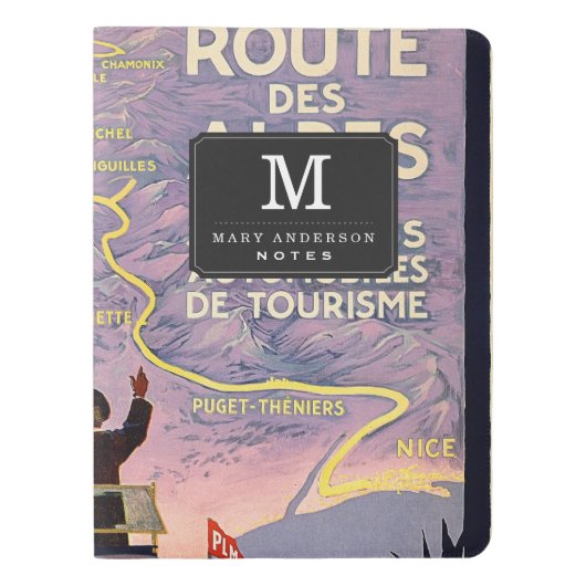 La route des Alpes Extra Large Moleskine Notitieboek (Voorkant)