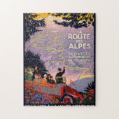 La route des Alpes Legpuzzel (Verticaal)