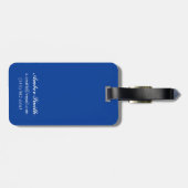 La Route Des Alpes  PosterEurope Bagagelabel (Achterkant horizontaal)