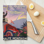 La route des Alpes Theedoek (Quarter Fold)