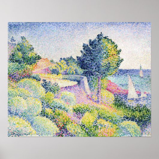 La Route sur la Cote Poster (Voorkant)