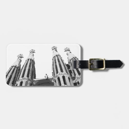 La Sagrada Familia Bagage Label (Voorkant horizontaal)