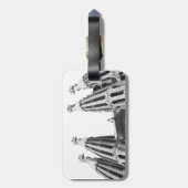 La Sagrada Familia Bagage Label (Achterkant verticaal)