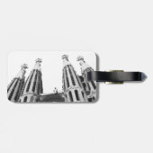 La Sagrada Familia Bagage Label (Achterkant horizontaal)