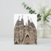 La Sagrada Familia - Barcelona, Spanje Briefkaart (Staand voorkant)