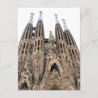 La Sagrada Familia - Barcelona, Spanje Briefkaart