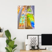 La Sagrada Família - Barcelona, Spanje Poster (Thuiskantoor)