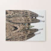 La Sagrada Familia - Barcelona, Spanje Puzzle Legpuzzel (Horizontaal)
