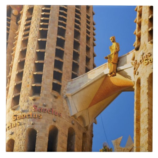 La Sagrada Familia Basilica Tegeltje (Voorkant)