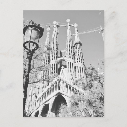 La Sagrada Familia Briefkaart (Voorkant)
