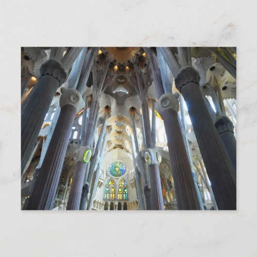 La Sagrada Familia Briefkaart (Voorkant)